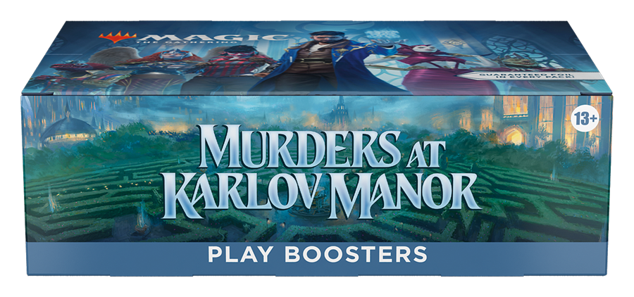 mtg murders at karlov manor play booster box Magic The Gathering - Murders at Karlov Manor - Play