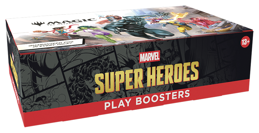 marvel booster box 2026 Wizards Magic MTG Marvel Super Heroes Play Booster Display Box – Digital Heroes