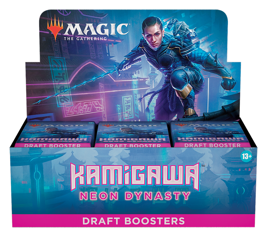 Magic: The Gathering MTG Kamigawa: Neon Dynasty - Draft Booster Display