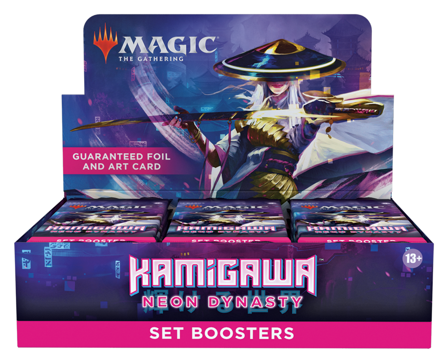 Magic: The Gathering MTG Kamigawa: Neon Dynasty Set Booster Display