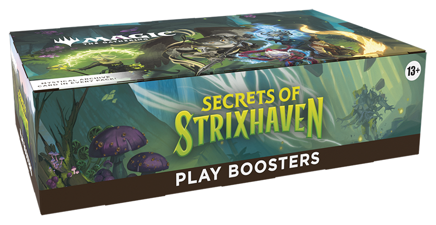 Magic: The Gathering Secrets of Strixhaven Play Booster Box Magic: The Gathering Secrets of Strixhaven Play Booster Box
