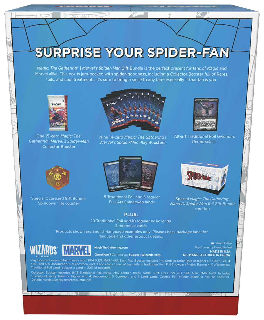 Magic MTG Marvel's Spider-Man Gift Bundle