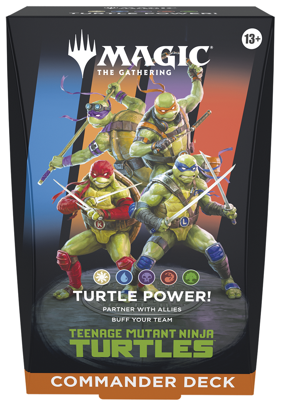 Magic MTG Teenage Mutant Ninja Turtles Commander Deck