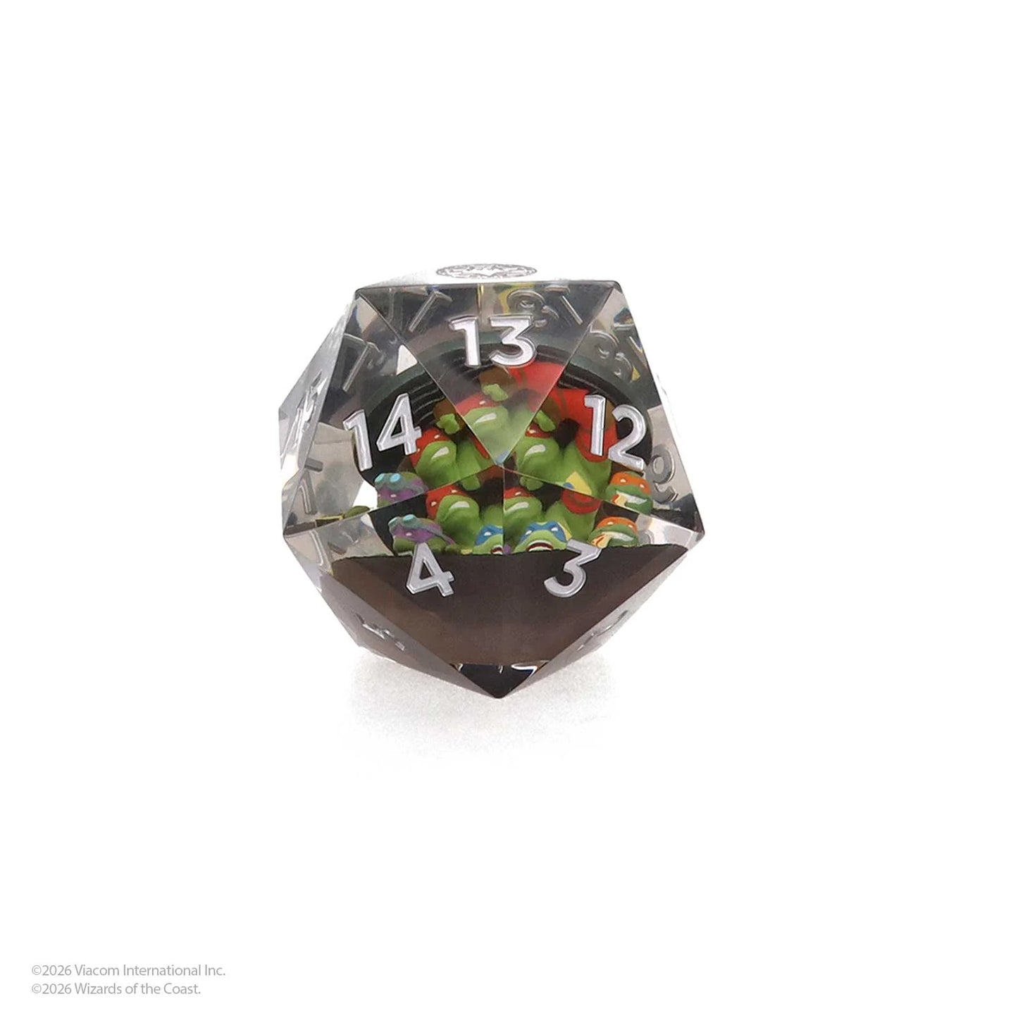 Sirius Dice MTG Teenage Mutant Ninja Turtles 55mm D20 Spindown