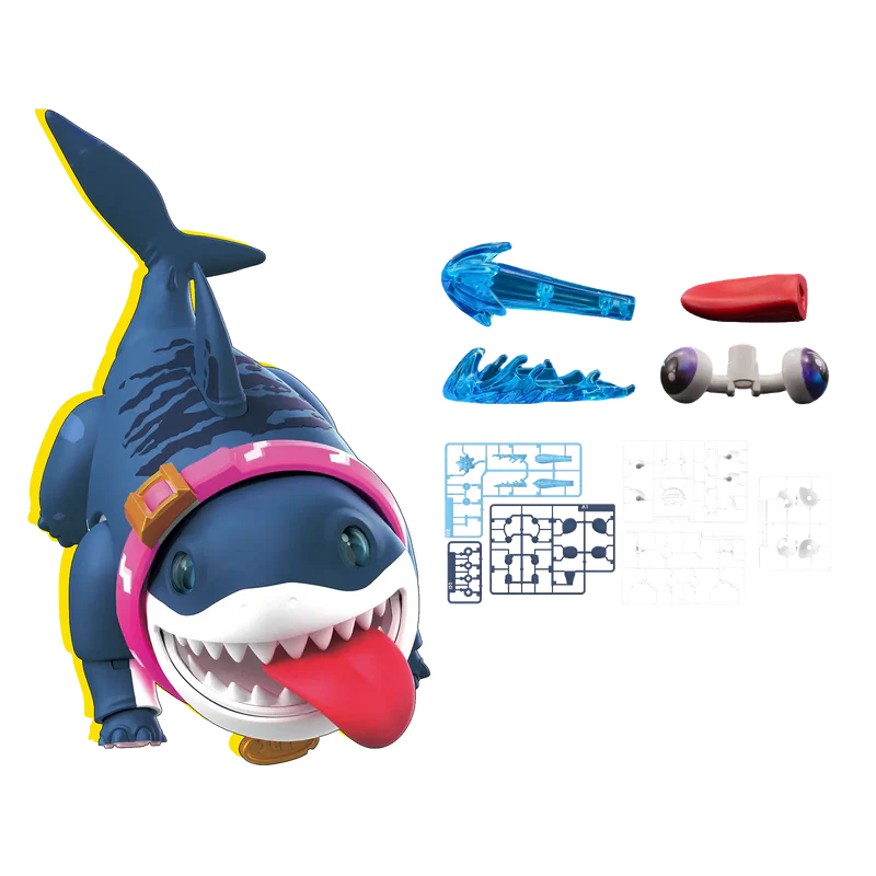 Blokees Marvel Rivals Champion Class Model Kit - Jeff the Land Shark