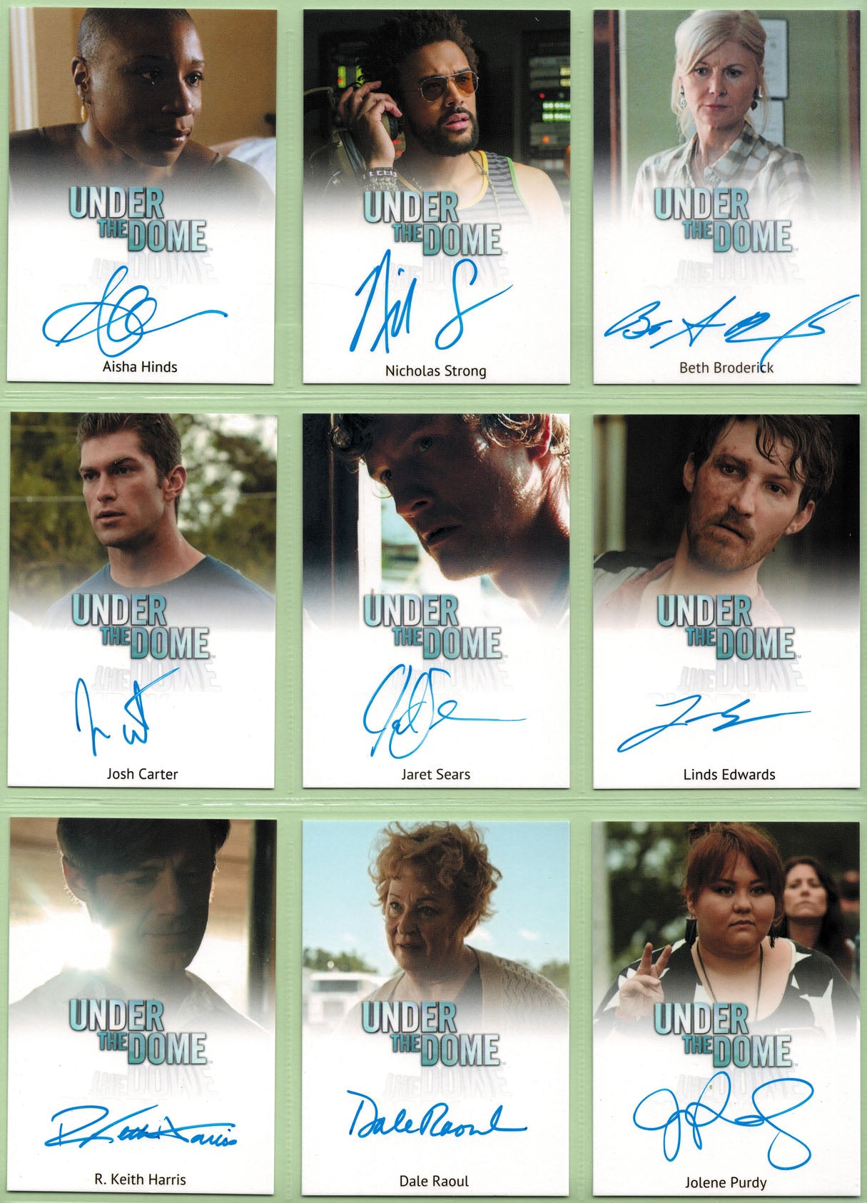 2014 Rittenhouse Under the Dome Master Set with 25 Autograph Cards