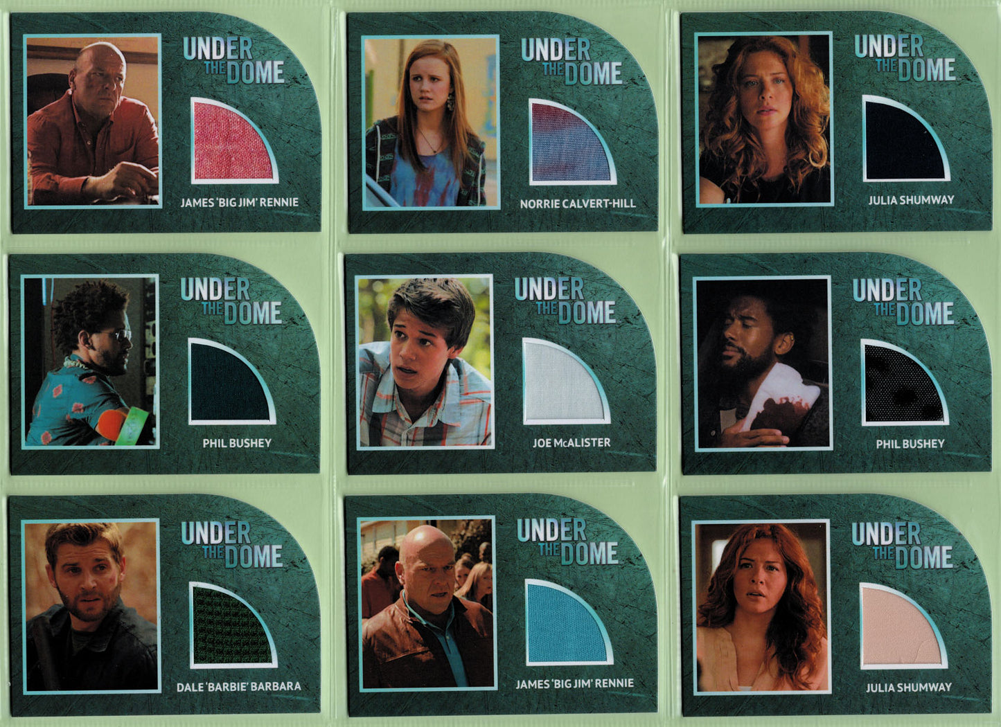 2014 Rittenhouse Under the Dome Master Set with 25 Autograph Cards