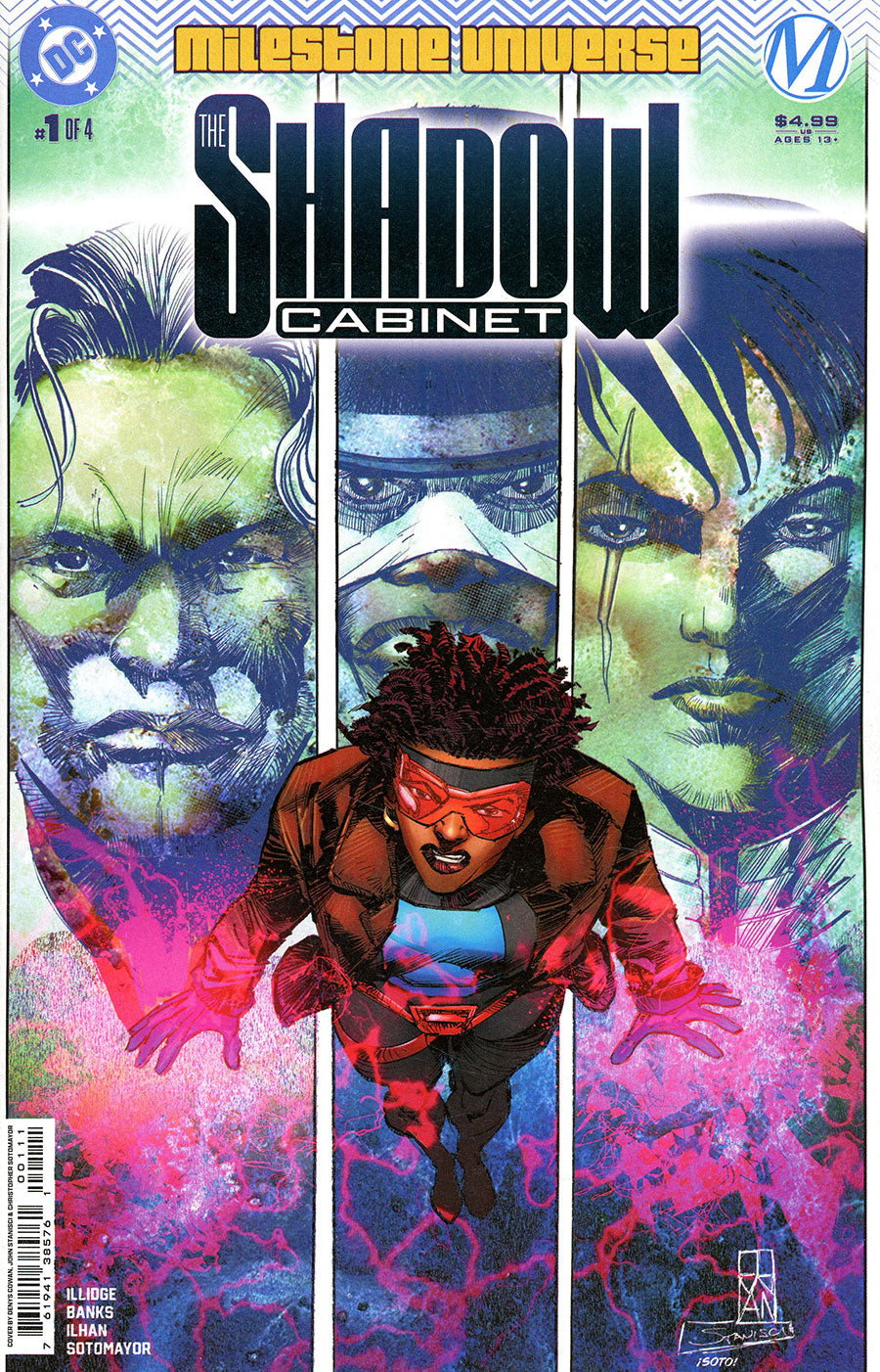 Milestone Universe The Shadow Cabinet #1 (Of 4) Cover A Denys Cowan