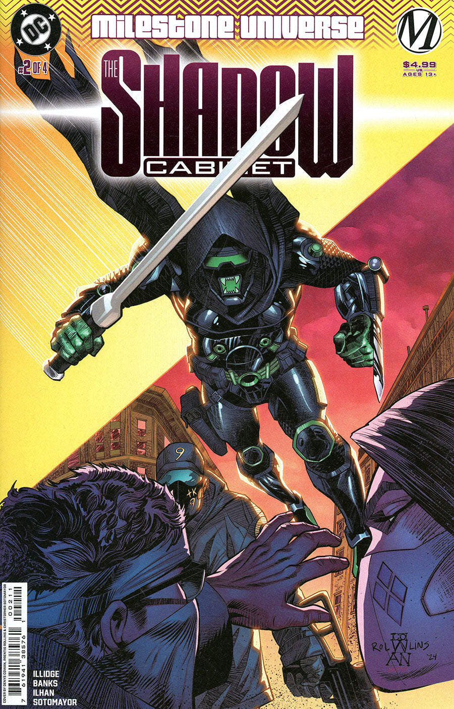 Milestone Universe The Shadow Cabinet #2 (Of 4) Cover A Denys Cowan