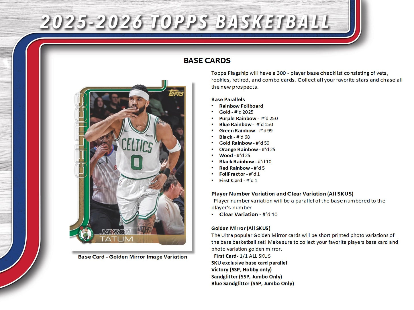2025-26 Topps NBA Basketball Hobby Box