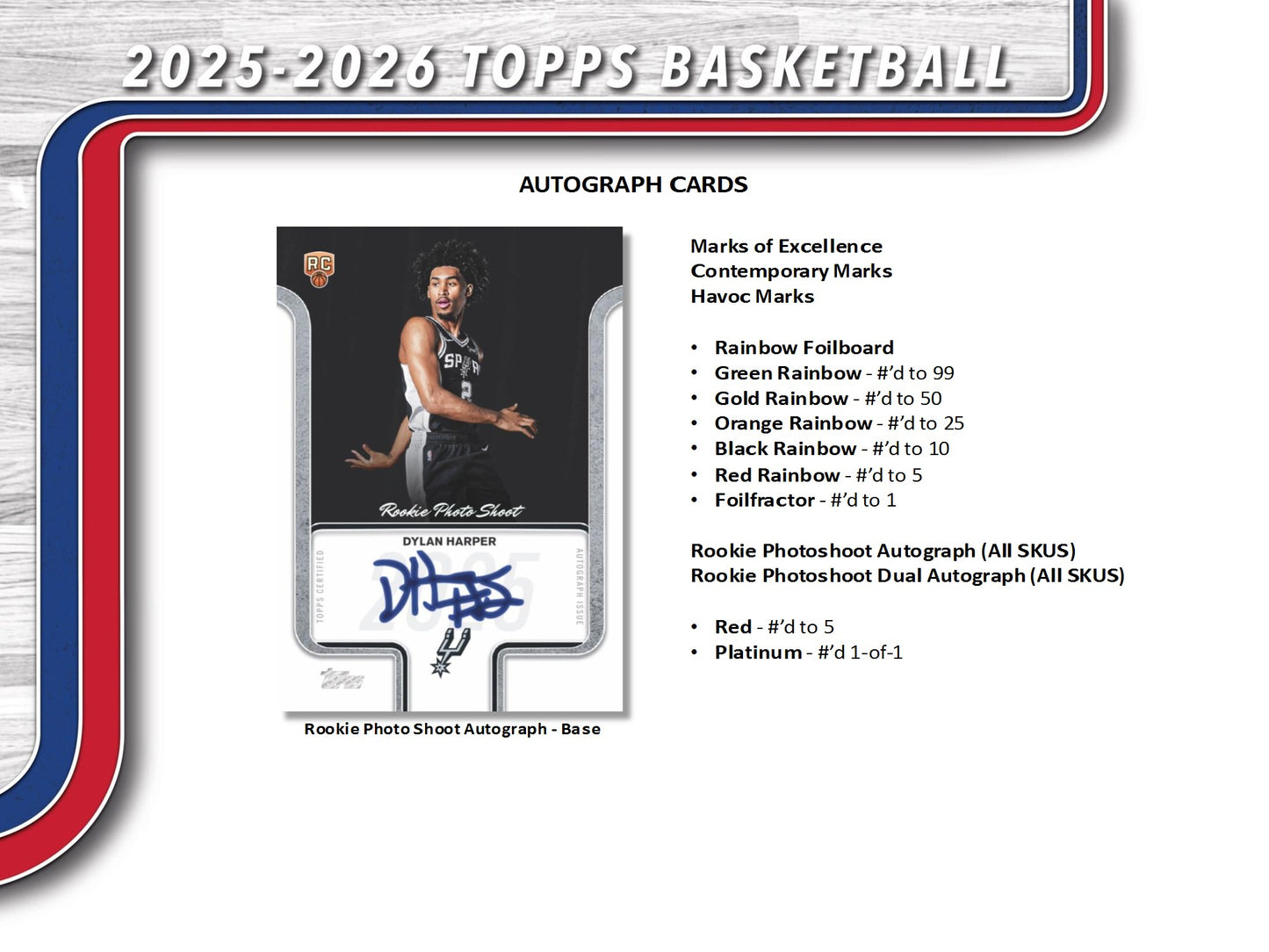 2025-26 Topps NBA Basketball Hobby Box