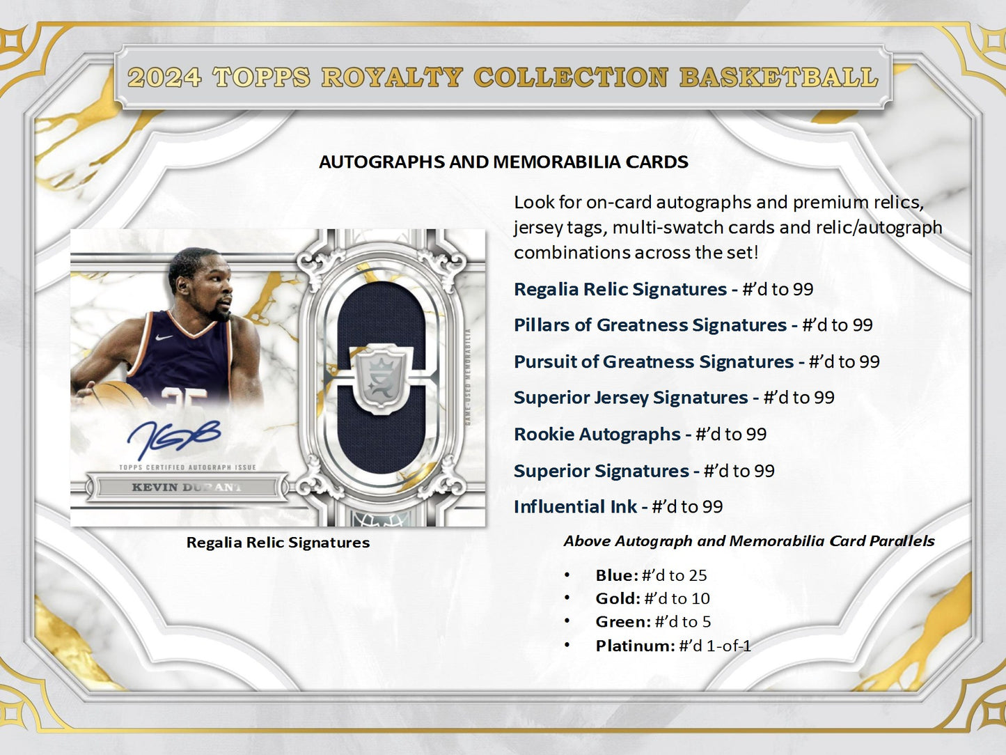 2023-24 Topps Royalty Basketball Hobby Box