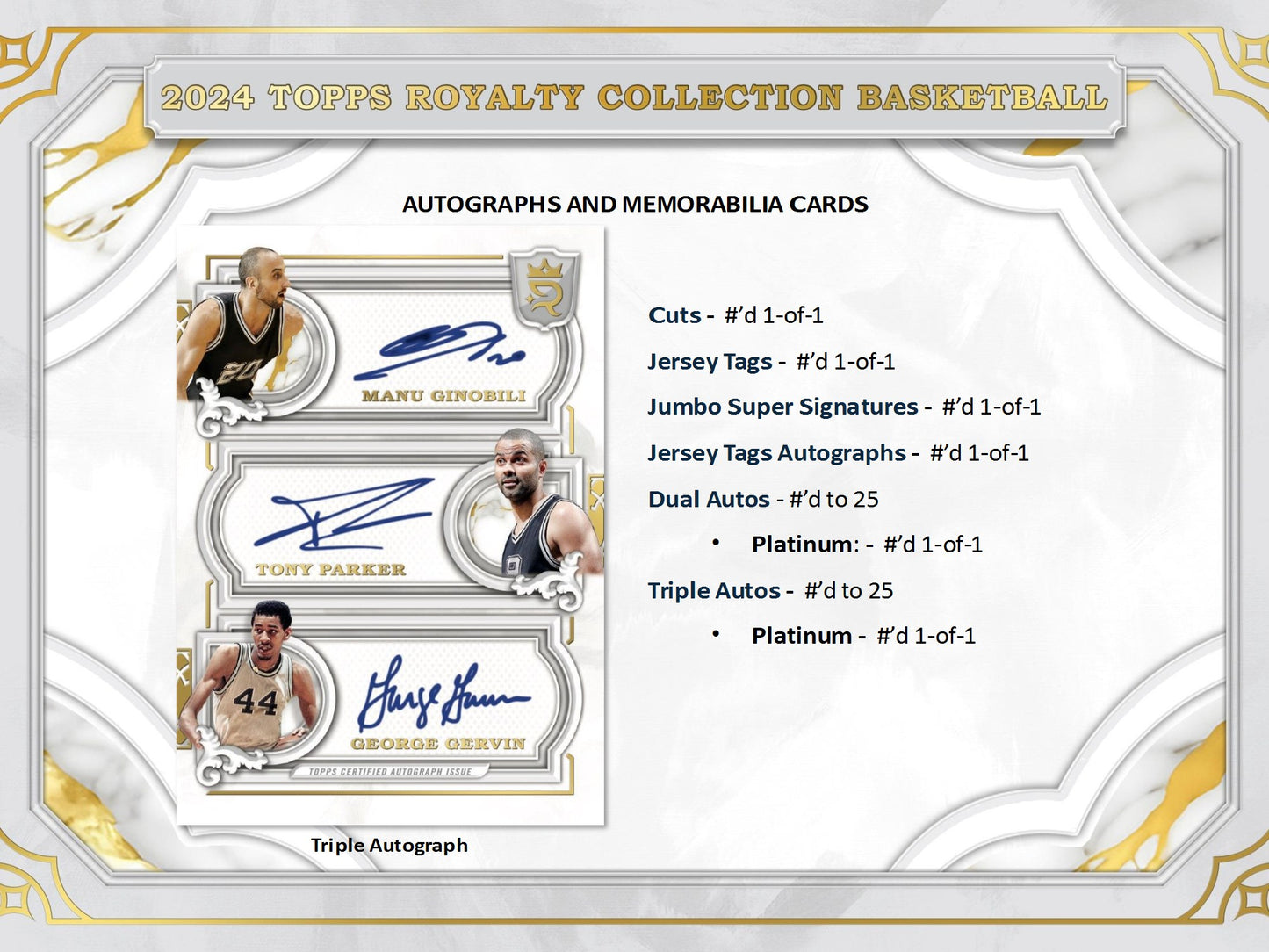 2023-24 Topps Royalty Basketball Hobby Box