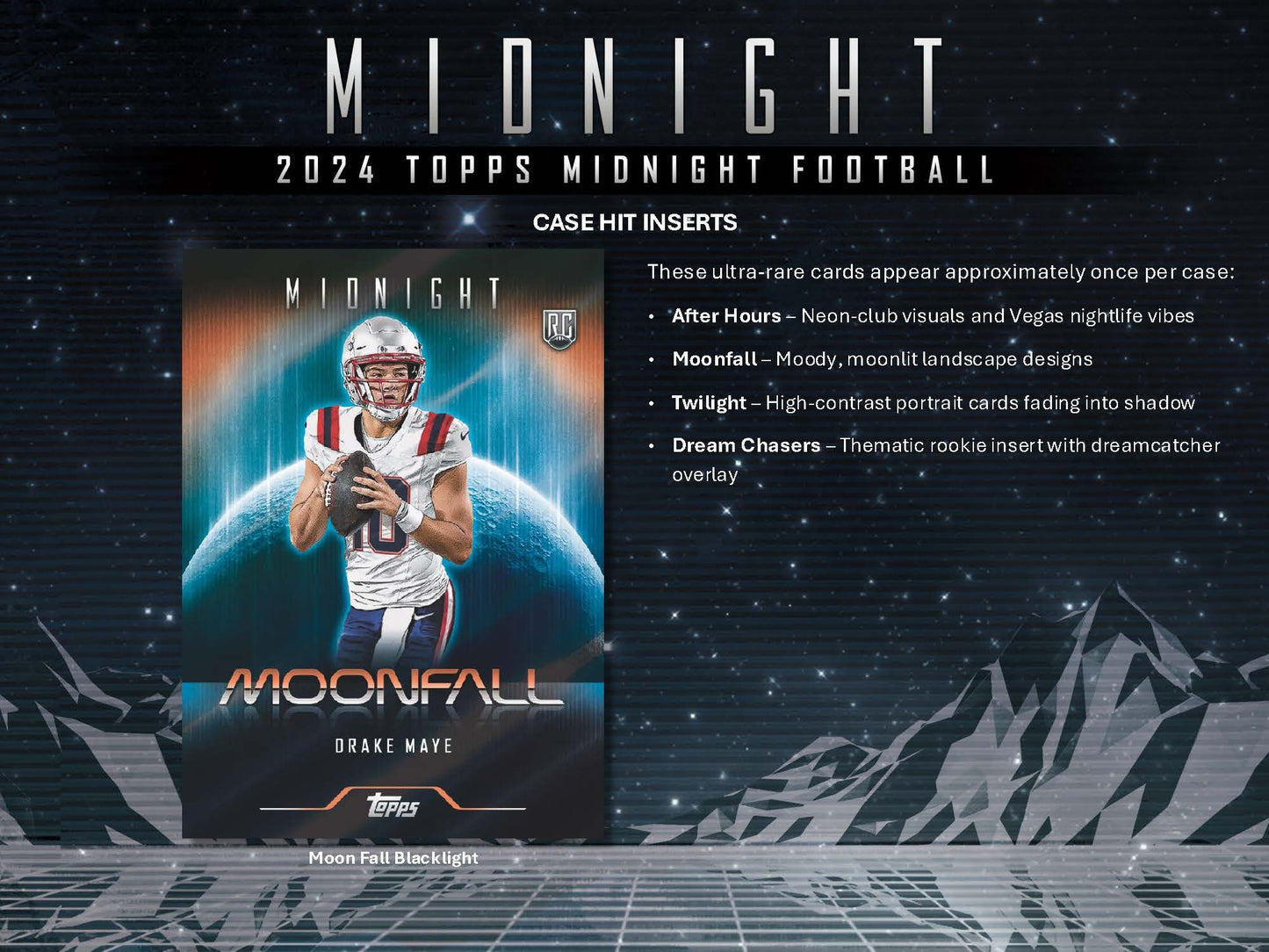 2024 Topps Midnight Football Hobby Box