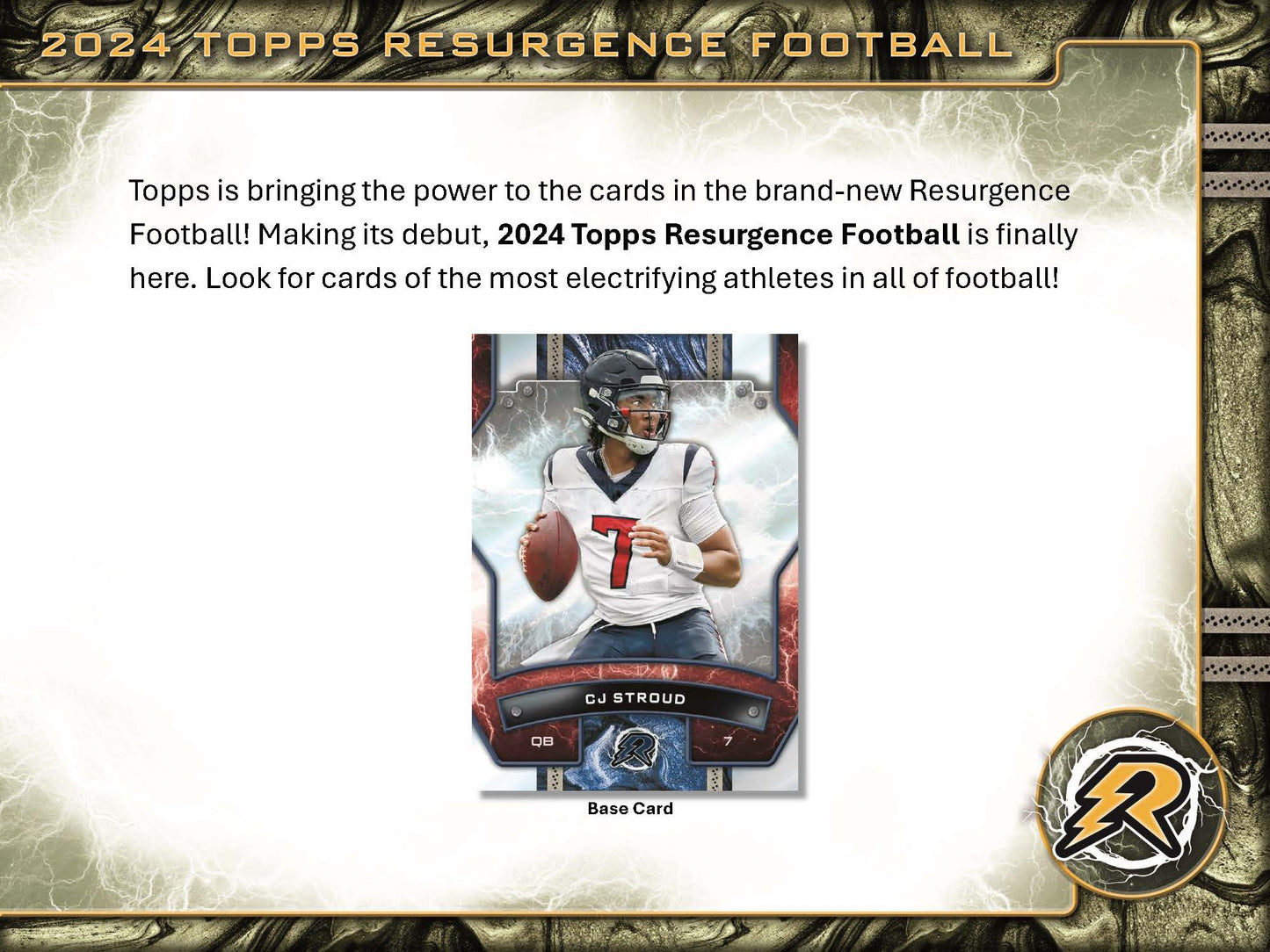 2024 Topps Resurgence Football Mega Box