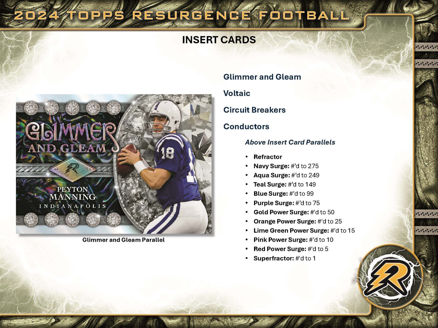 2024 Topps Resurgence Football Blaster Value Box