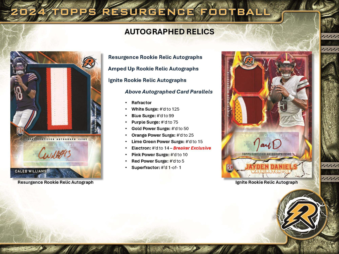 2024 Topps Resurgence Football Blaster Value Box