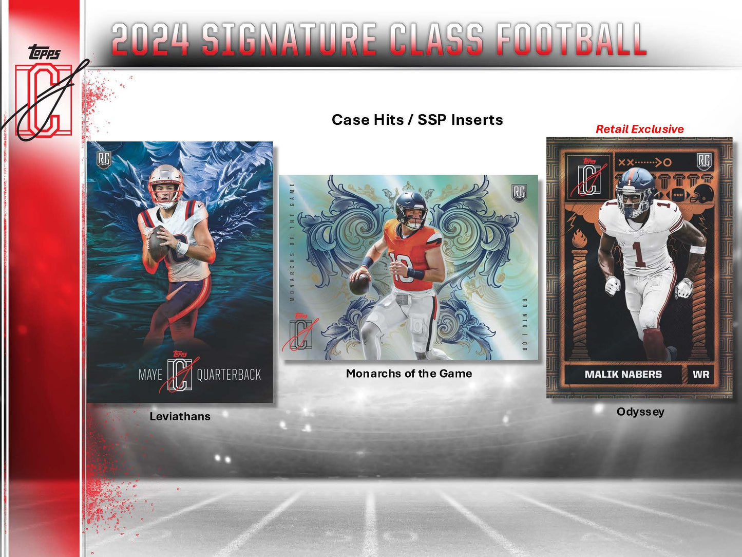 2024 Topps Signature Class Football Mega Box