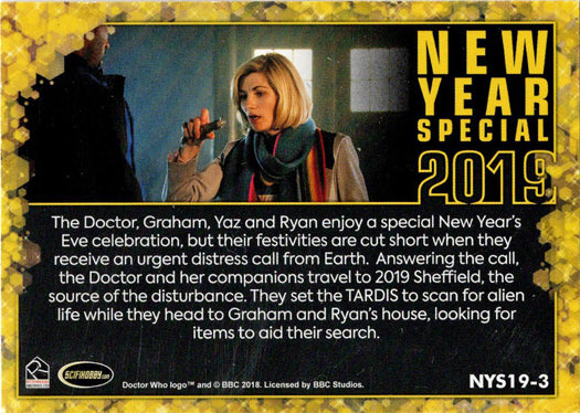 2022 Doctor Who Series 11 & 12 New Year Special 2019 NYS19-3 Resolution