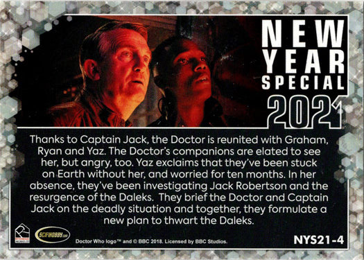 2022 Doctor Who Series 11 & 12 New Year Special 2019 NYS21-4 Revolution Daleks