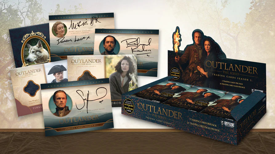Cryptozoic 2023 Outlander Season 5 Trading Card Hobby Box