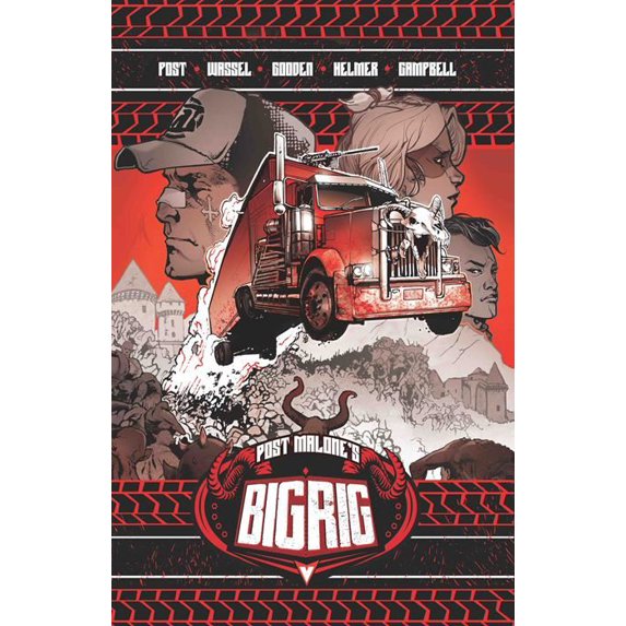 Post Malone's Big Rig Volume. 1 Tpb Direct Market Exclusive Cover