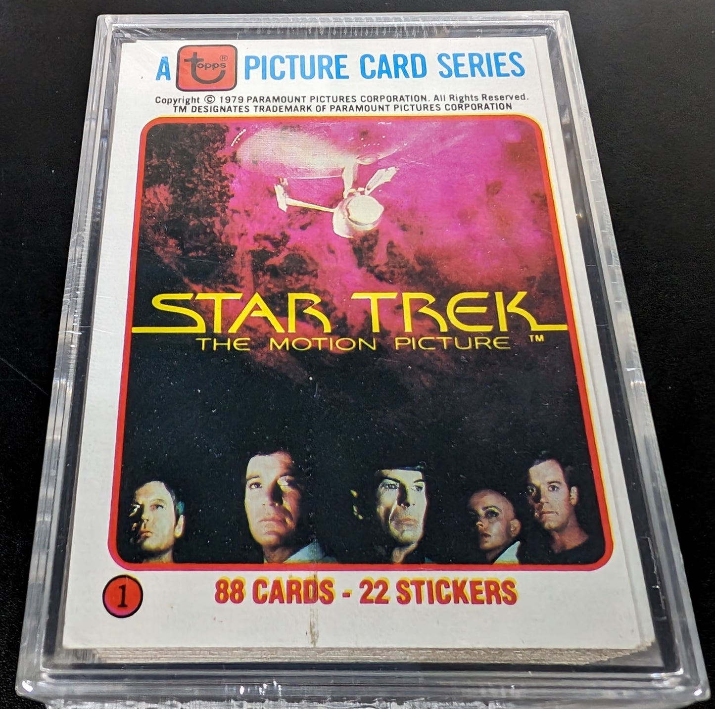 1979 Topps Star Trek The Motion Picture Complete 88 Card 22 Sticker Set