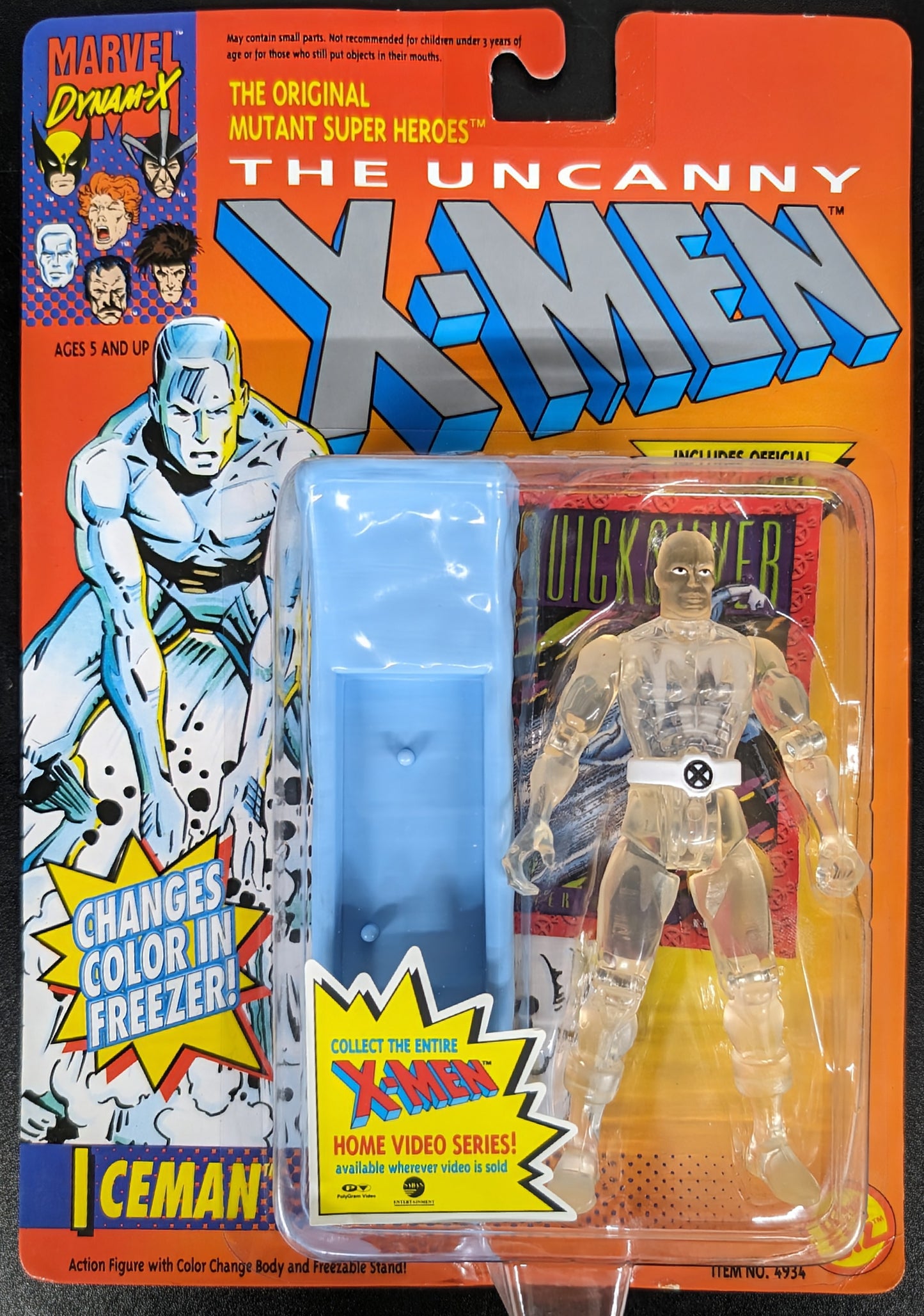 1992 Toy Biz Marvel Comics Action Figures: Iceman