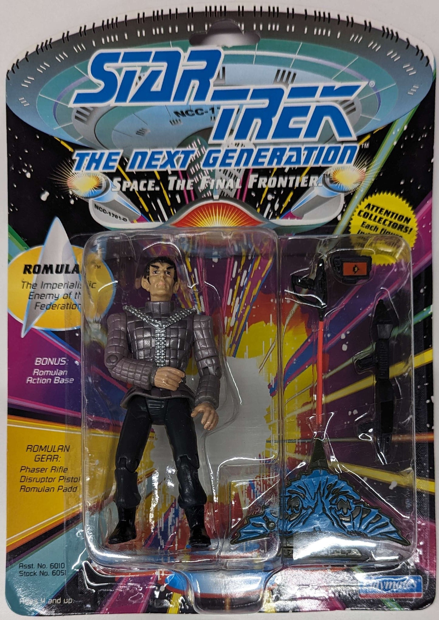 1992 Playmates Star Trek The Next Generation Romulan