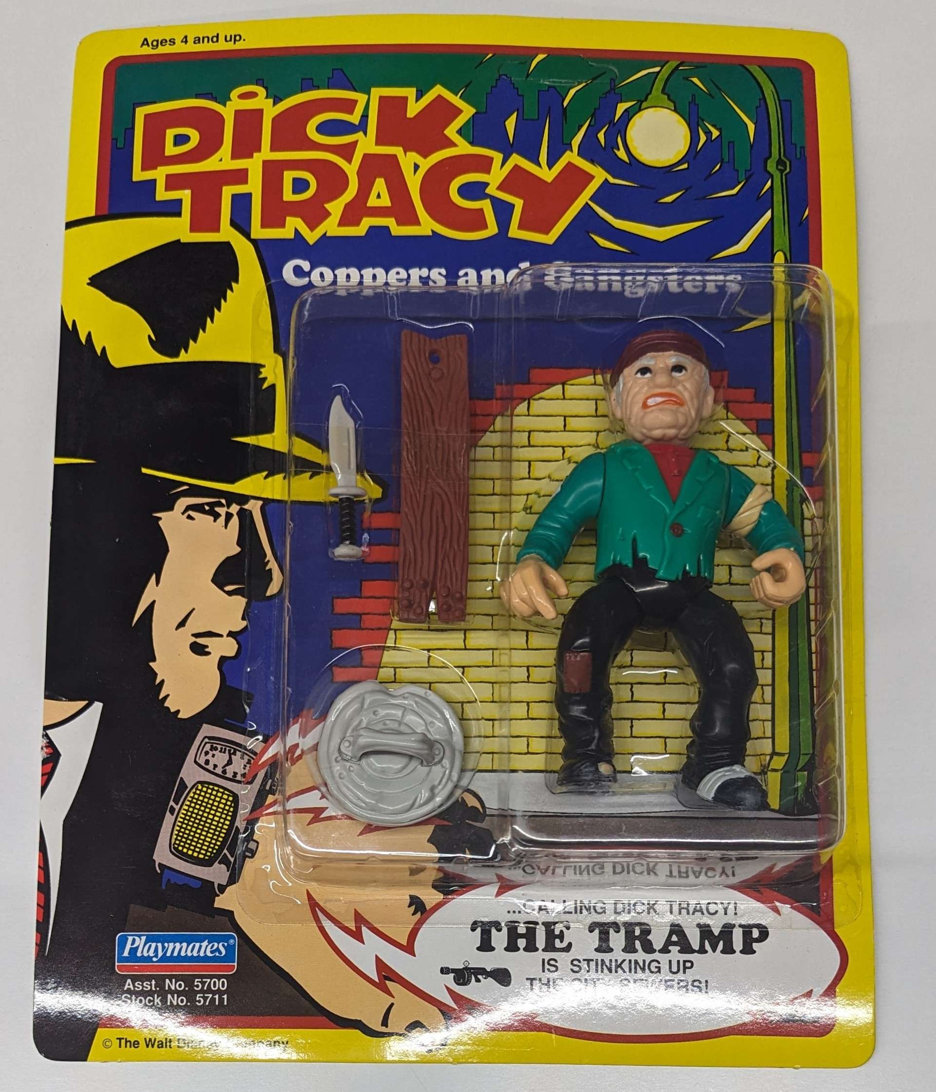 Dick Tracy: Coppers and Gangsters Playmates The Tramp Action Figure
