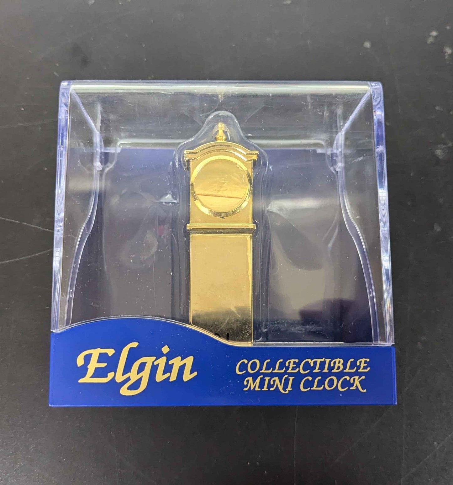 Elgin Collectible Grandfather Mini Clock