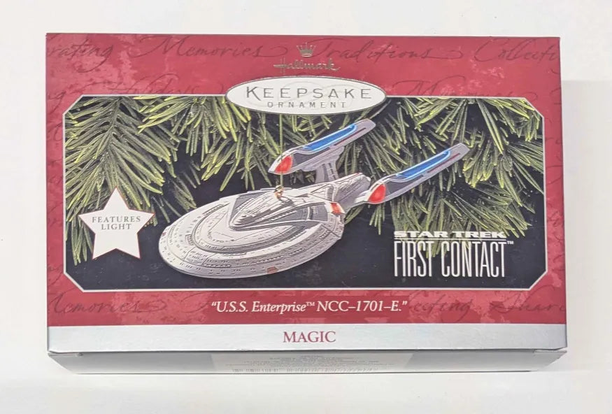 1998 Hallmark Keepsake Ornament: Star Trek - U.S.S. Enterprise NCC-1701-E (Used)
