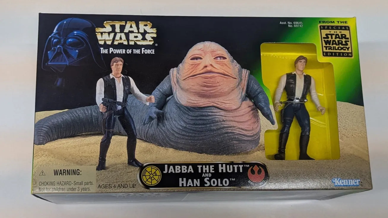 Star Wars The power of the Force: Jabba the Hutt and Han Solo