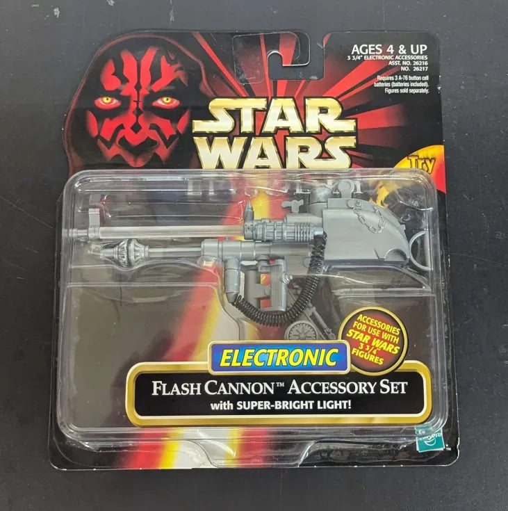 Star Wars Episode 1 Electronic Flash Cannon Accessory Set