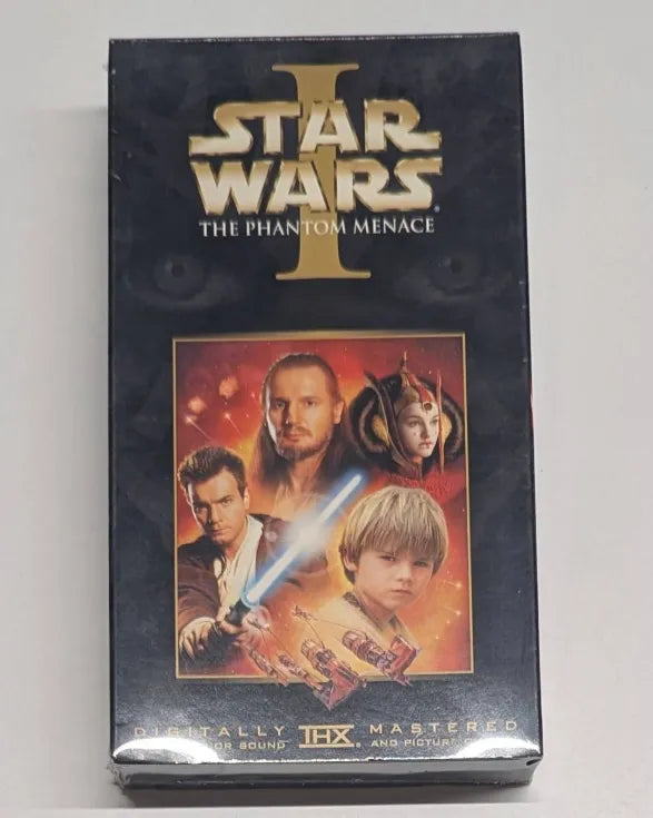 2000 Lucasfilm Star Wars Episode I - The Phantom Menace VHS