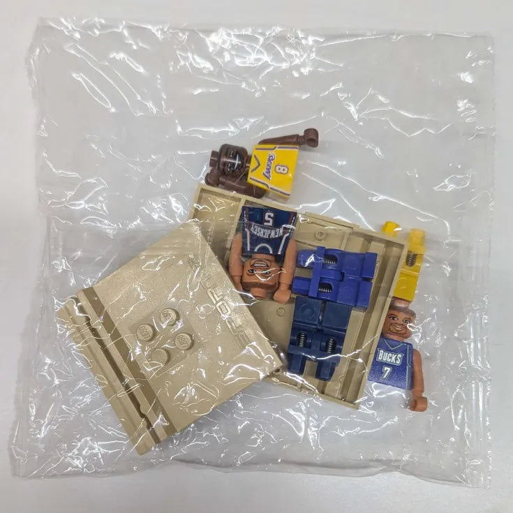 2003 Lego NBA Collectors Minifigure Set 3563: Toni Kukoc, Kobe Bryant, Jason Kidd (Figures Only)