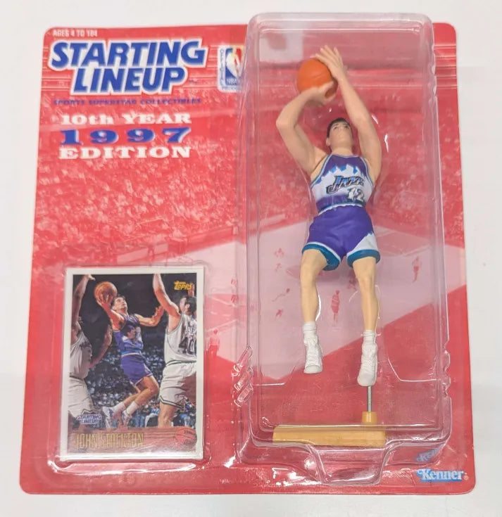 Starting Lineup 1997 Edition John Stockton Toy Figure