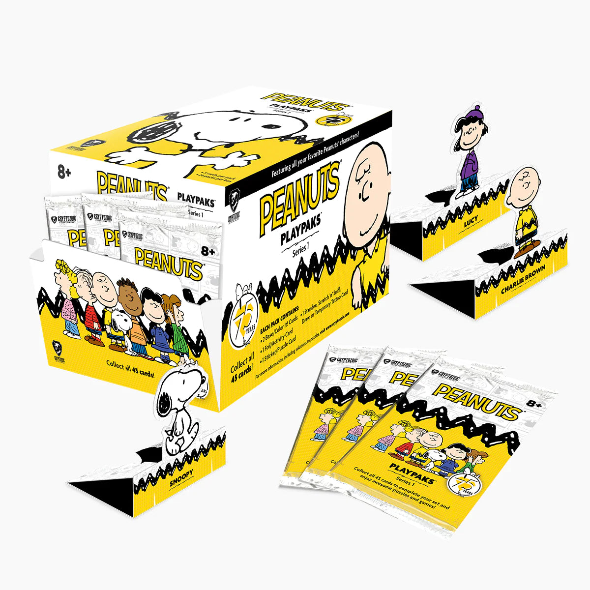 cryptozoic card sleeves 2025 Cryptozoic Peanuts Playpaks: 75 Years Trading Card Box – Digital Heroes