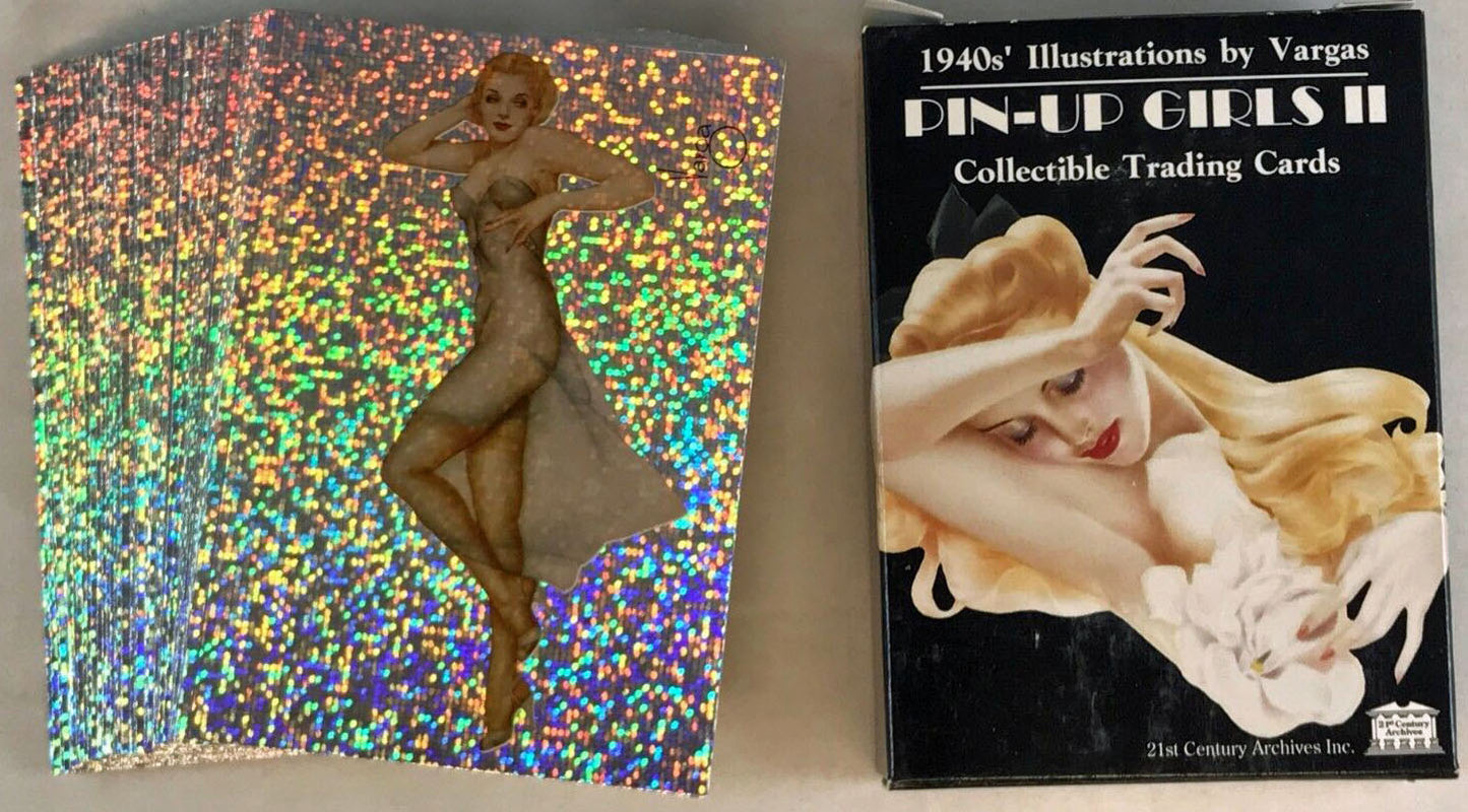 Vargas Pin-Up Girls Series 2 Factory All Prisim Chase Parallel Set