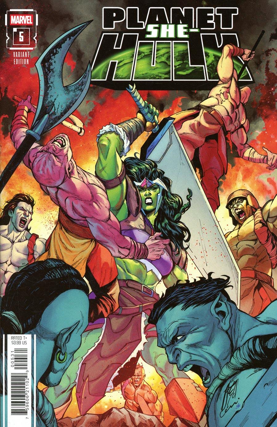 Planet She Hulk #5 Stefano Caselli Variant