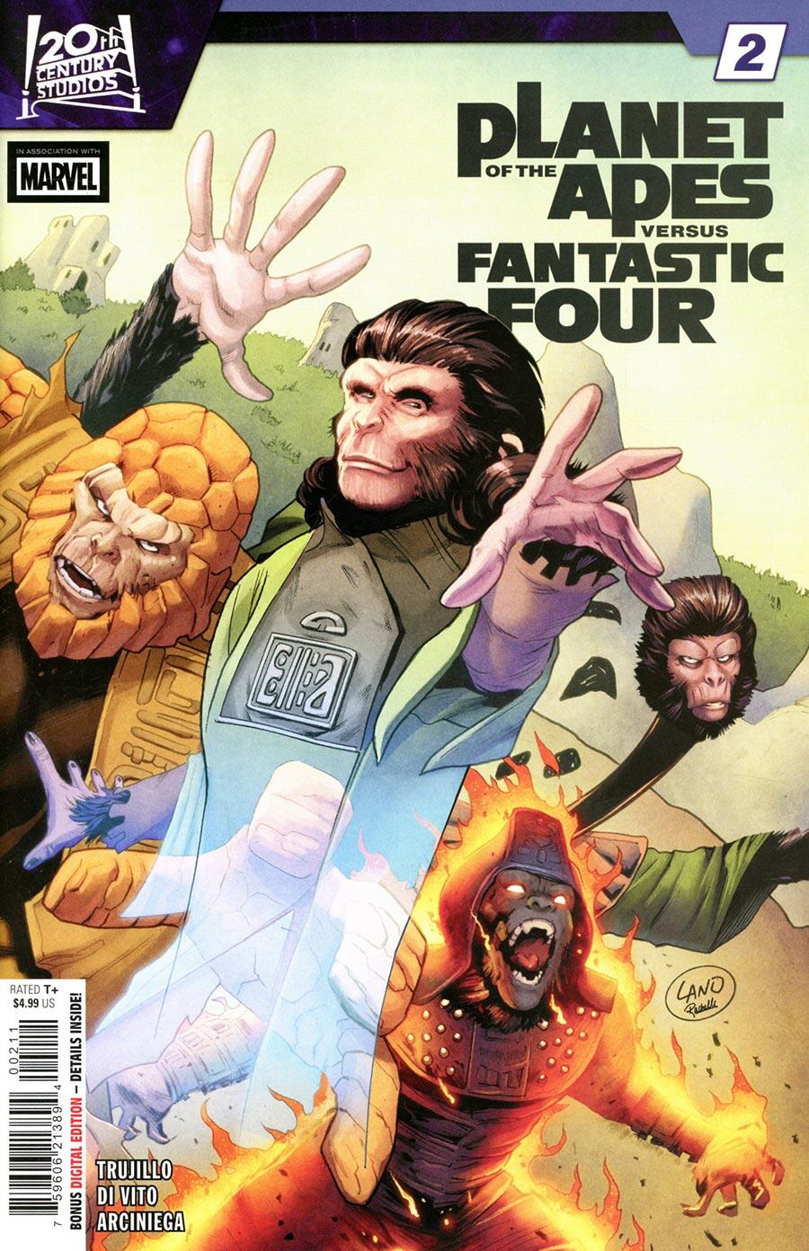 Planet Of The Apes vs. Fantastic Four #2