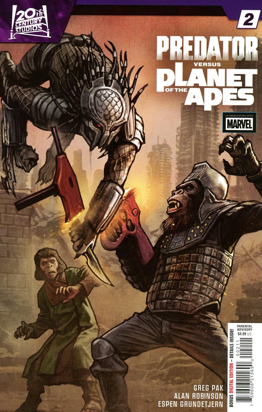 Predator vs. The Planet Of The Apes #2
