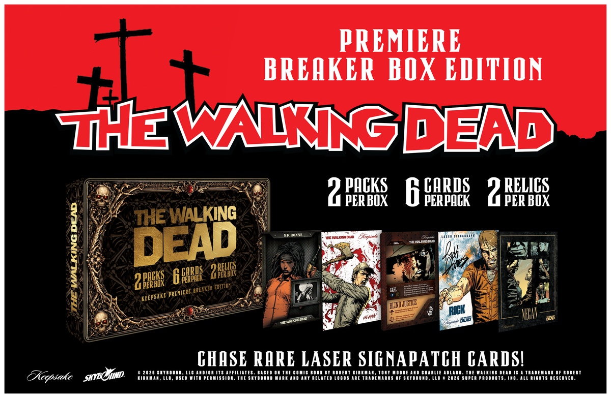 2026 Keepsake Walking Dead Premiere Breaker Edition Box