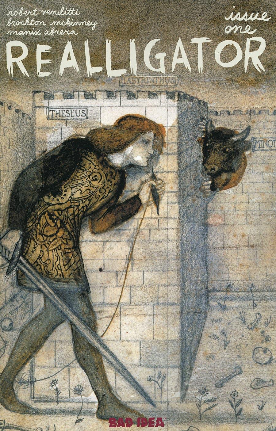 Realligator #1 (One Shot) Cover D Sir Edward Coley Burne Jones Old Masters Variant