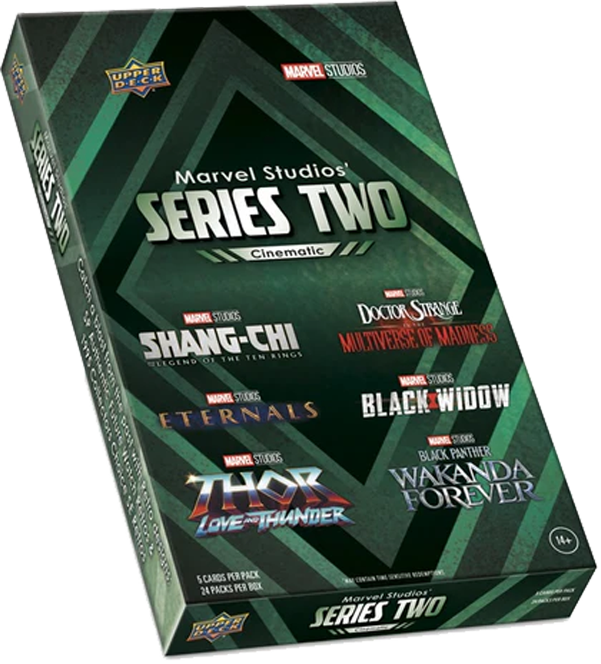 2024 Upper Deck Marvel Studios Series 2 Cinematic Hobby Box