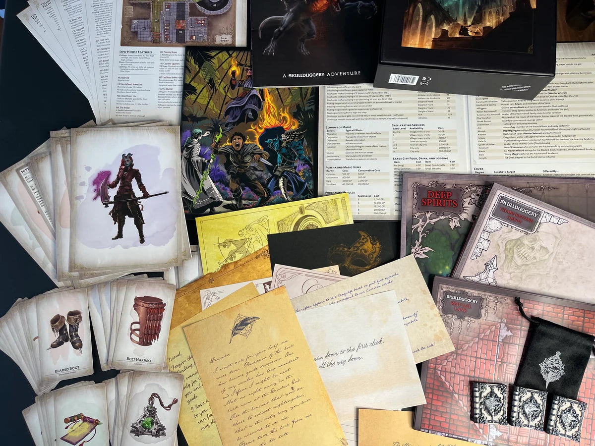 Dungeons & Dragons 5th Edition - Skullduggery GM Vault
