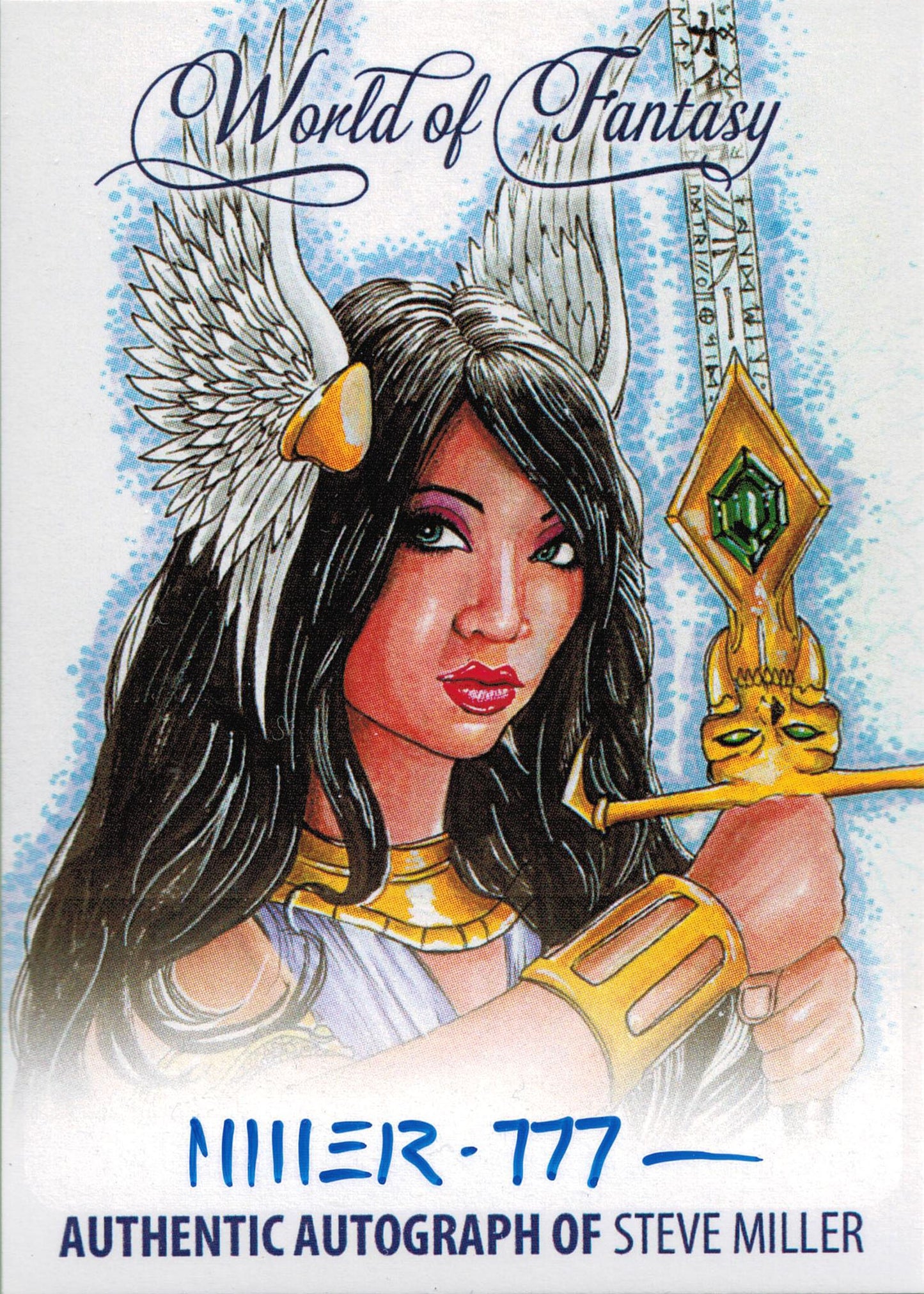 Breygent World of Fantasy Autograph Z-Card ZA-SM1 by Steve Miller