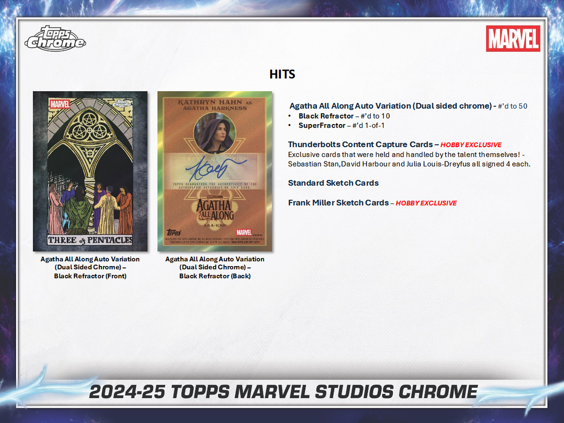 2025 Topps Marvel Studios Chrome Hobby Box
