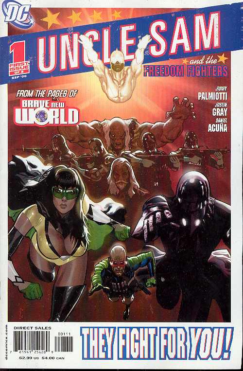 Uncle Sam and the Freedom Fighters 1 Comic Book NM