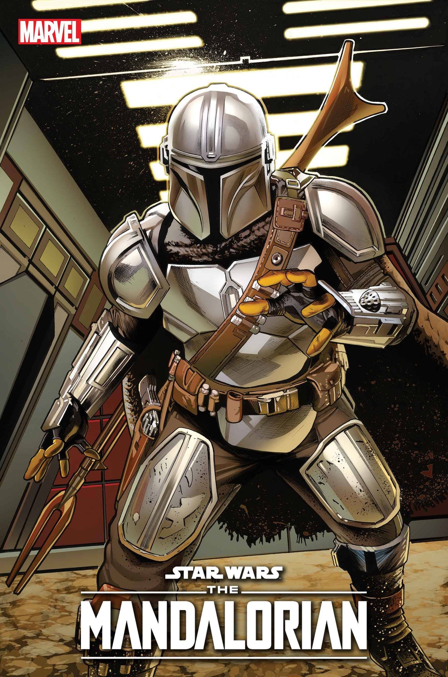 Star Wars Mandalorian #4 Greg Land Cover 1:50 CGC 9.8 Signed